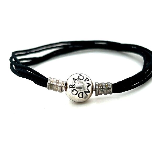 Pandora Black Multi Cord Bracelet - Picture 2 of 3